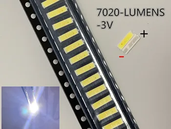 200PCS FOR LUMENS 7020 3V 0.5W Cool white LED Backlight Middle Power LED LCD Backlight for TV Application SANE7020P-0W-2074
200PCS FOR LUMENS 7020 3V 0.5W Cool white LED Backlight Middle Power LED LCD Backlight for TV Application SANE7020P-0W-2074