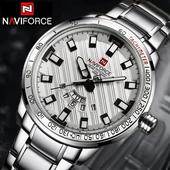 NAVIFORCE Watches Men Luxury Brand Casual Watch Quartz Clock Men Sport Watches Men's Steel Military Wrist Watch Navi Force 2018
NAVIFORCE Watches Men Luxury Brand Casual Watch Quartz Clock Men Sport Watches Men's Steel Military Wrist Watch Navi Force 2018