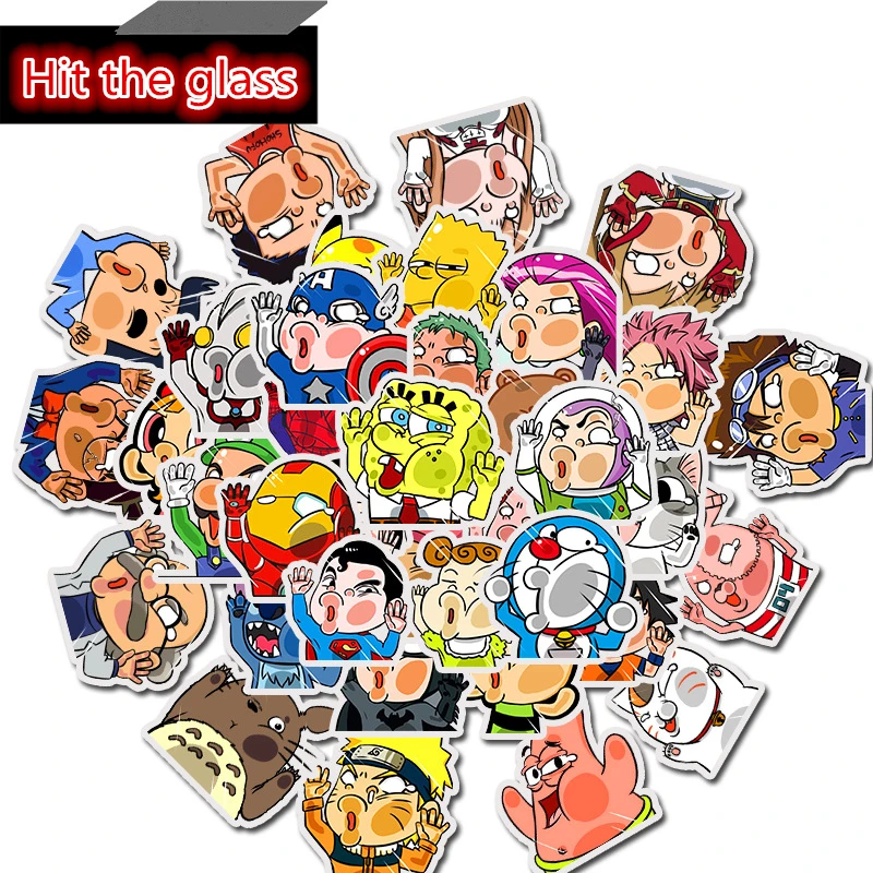 50Pcs Anime Naruto Iron Man Stitch Conan Luffy Stickers Laptop IPad Skateboards Surfboard Luggage Bicycle Water Cup Sticker Gift
50Pcs Anime Naruto Iron Man Stitch Conan Luffy Stickers Laptop IPad Skateboards Surfboard Luggage Bicycle Water Cup Sticker Gift