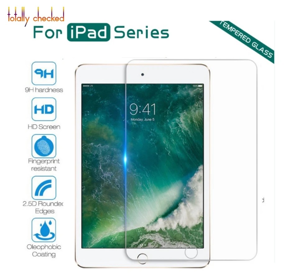 Tempered Glass For Apple iPad 9.7 2017 2018 5th 6th A1954 Screen Protector Film A1893 A1954 A1822 A1823 A1566 A1567 A1474
Tempered Glass For Apple iPad 9.7 2017 2018 5th 6th A1954 Screen Protector Film A1893 A1954 A1822 A1823 A1566 A1567 A1474