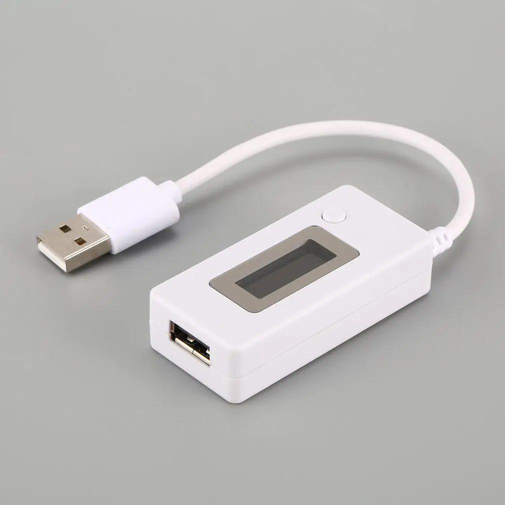 Tension USB Testeur USB KCX-017 Multim/ètre Voltm/ètre Testeur de tension Amp/èrem/ètre Affichage LCD