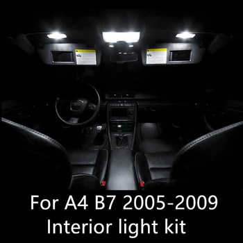 Shinman 18pcs error free LED Interior Light Kit Package for Audi B7 A4 S4 RS4 accessories 2005-2009 car interior free shipping
Shinman 18pcs error free LED Interior Light Kit Package for Audi B7 A4 S4 RS4 accessories 2005-2009 car interior free shipping
