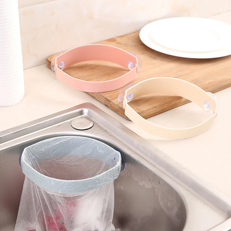 1pc Sink Garbage Rack Strong Sucker Bracket Plastic Garbage Bag Storage Rack Organizer Holder Kitchen Garbage Sink Clip-on
1pc Sink Garbage Rack Strong Sucker Bracket Plastic Garbage Bag Storage Rack Organizer Holder Kitchen Garbage Sink Clip-on