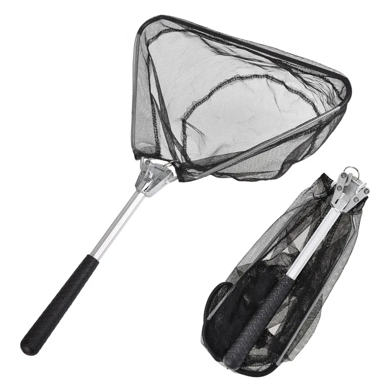 Fly Fishing Net Aluminum Alloy Pole Nets Triangular Landing Net Retractable Pole Folding Fishing Net
Fly Fishing Net Aluminum Alloy Pole Nets Triangular Landing Net Retractable Pole Folding Fishing Net