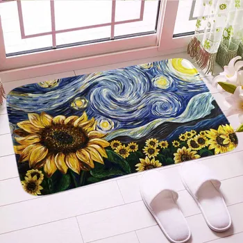 Oil Painting Artwork Starry Sky Doormat Digital Print Floor Kitchen Mat Carpet Soft Bathroom Mats Good Gift For Home Decor
Oil Painting Artwork Starry Sky Doormat Digital Print Floor Kitchen Mat Carpet Soft Bathroom Mats Good Gift For Home Decor