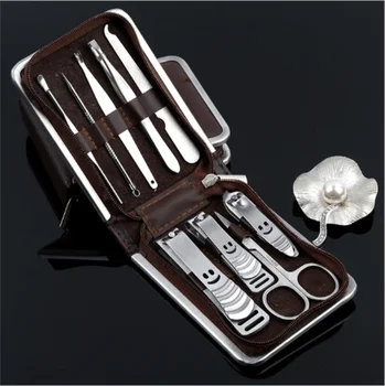 9pcs Nail Clipper Kit Nail Care Set Pedicure Scissor Tweezer Knife Ear pick Utility Manicure Set Tools Wholesale /by dhl 200sets
9pcs Nail Clipper Kit Nail Care Set Pedicure Scissor Tweezer Knife Ear pick Utility Manicure Set Tools Wholesale /by dhl 200sets