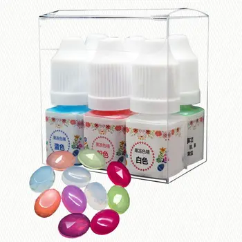 6 Pcs UV Glue Jelly Pigment Liquid Epoxy Resin DIY Handmade Crafts Jewelry Making Mixed Color High Concentration Translucent
6 Pcs UV Glue Jelly Pigment Liquid Epoxy Resin DIY Handmade Crafts Jewelry Making Mixed Color High Concentration Translucent