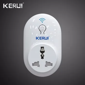 Wireless Kerui Indepedent Remote Wifi Socket Switch Smart Power Plug 433MHz EU US UK AU Standard for Home Security Alarm System
Wireless Kerui Indepedent Remote Wifi Socket Switch Smart Power Plug 433MHz EU US UK AU Standard for Home Security Alarm System