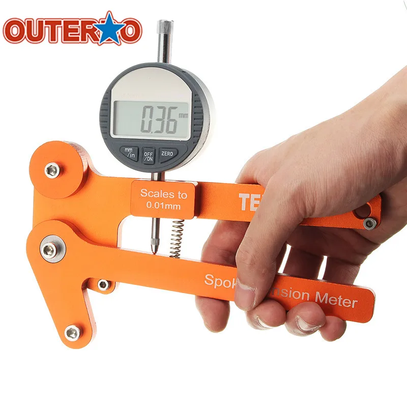 New Arrival Digital Scale 0.01mm Mechanical Spoke Tension Bicycle Indicator Attrezi Wheel Builders Tool Accessory
New Arrival Digital Scale 0.01mm Mechanical Spoke Tension Bicycle Indicator Attrezi Wheel Builders Tool Accessory