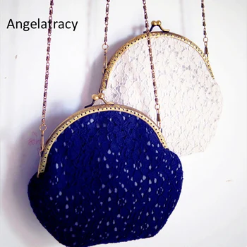 Angelatracy 2018 Handmade Vintage Lace Bags Hollow Out Floral Metal Frame Flower Kisslock Blue White Women Messenger Bags New
Angelatracy 2018 Handmade Vintage Lace Bags Hollow Out Floral Metal Frame Flower Kisslock Blue White Women Messenger Bags New