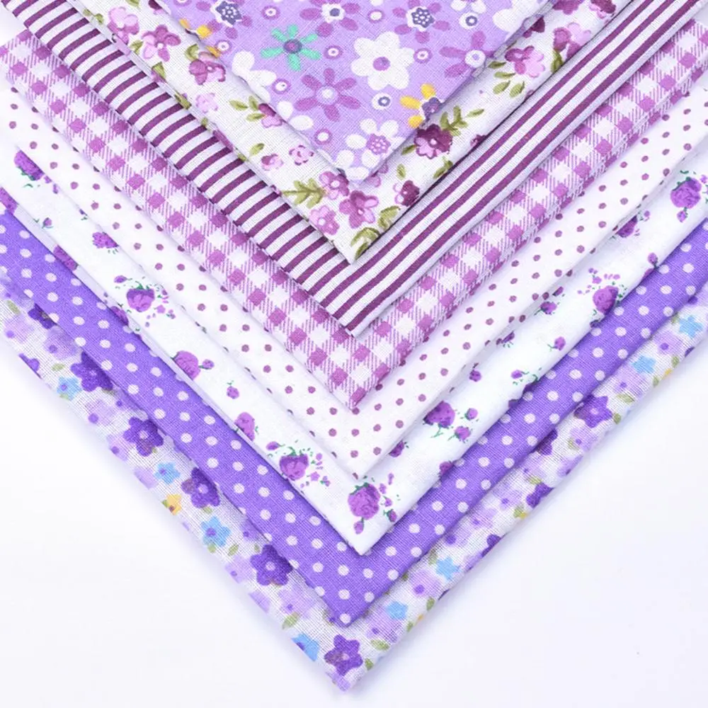 8pieces/lot Purple mixed design 25cmx25cm cotton fabric patchwork bundle fabrics cloth sewing DIY
8pieces/lot Purple mixed design 25cmx25cm cotton fabric patchwork bundle fabrics cloth sewing DIY