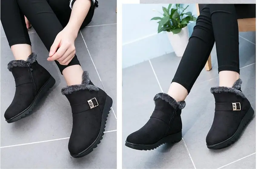 Snow Boots for Women, Women Warm Shoes, Winter ankle Boots, Ladies Cotton Shoes, Women Comfortable Winter Shoes Snow Boots for Women, Women Warm Shoes, Winter ankle Boots, Ladies Cotton Shoes, Women Comfortable Winter Shoes