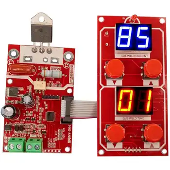 NY-D04 100A/ 40A Digital Display Spot Welder Welding Machine Transformer Controller Control LED Panel Board Adjust Time Current
NY-D04 100A/ 40A Digital Display Spot Welder Welding Machine Transformer Controller Control LED Panel Board Adjust Time Current