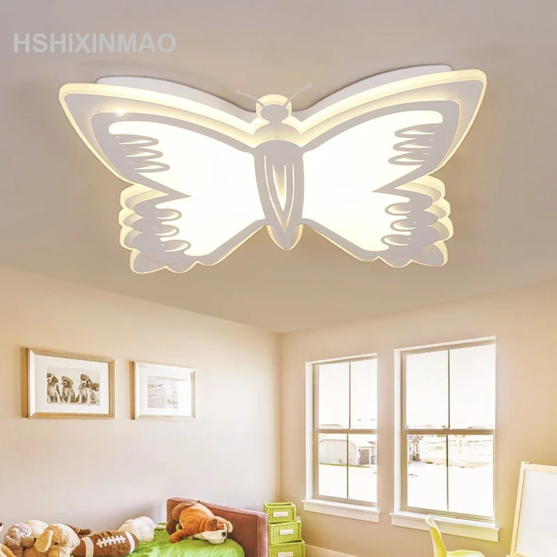 New ultra-thin led ceiling light acrylic simple cartoon butterfly ceiling lamp bedroom children's room Dimming Ceiling lights
New ultra-thin led ceiling light acrylic simple cartoon butterfly ceiling lamp bedroom children's room Dimming Ceiling lights