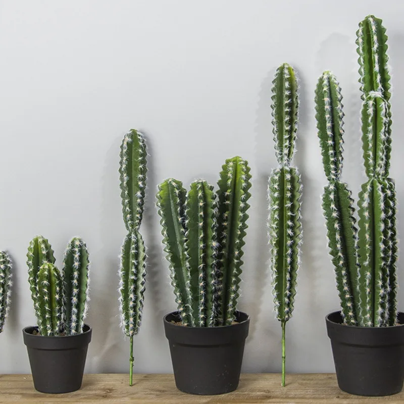 Real touch Large Artificial Cactus Plastic Foam Succulent plants flores home office table decoration flowers DIY desert plants
Real touch Large Artificial Cactus Plastic Foam Succulent plants flores home office table decoration flowers DIY desert plants