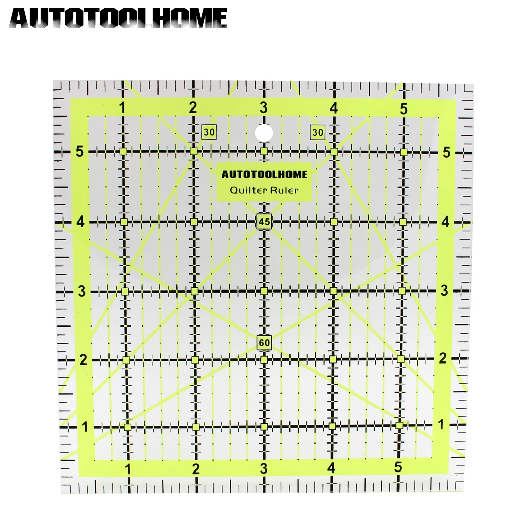 6 inch Patchwork Ruler Acrylic Quilting Ruler for Fabric Arts Crafts Sewing Needle Sewing Tools Accessory
6 inch Patchwork Ruler Acrylic Quilting Ruler for Fabric Arts Crafts Sewing Needle Sewing Tools Accessory