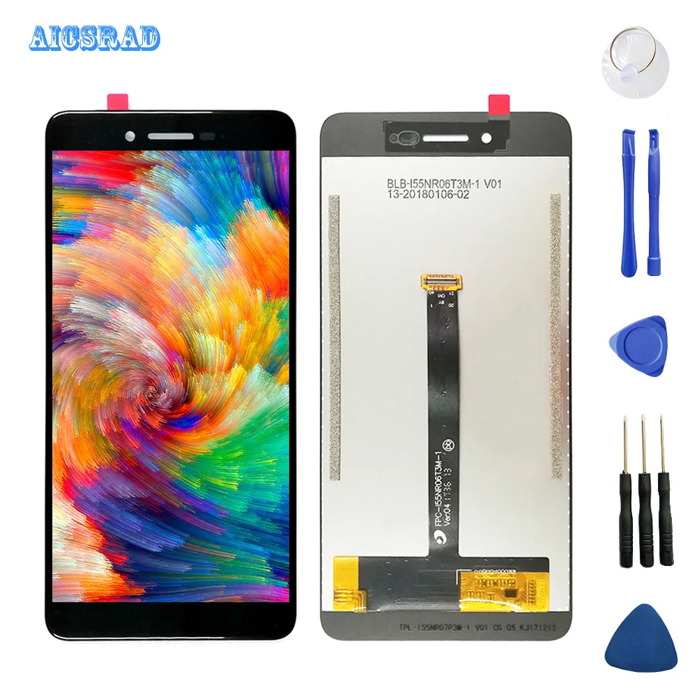AICSRAD 5.5inch Touch Screen For Vernee Mars pro / mars LCD Display Screen With Touch Sensor Complete Assebmly +Tools
AICSRAD 5.5inch Touch Screen For Vernee Mars pro / mars LCD Display Screen With Touch Sensor Complete Assebmly +Tools