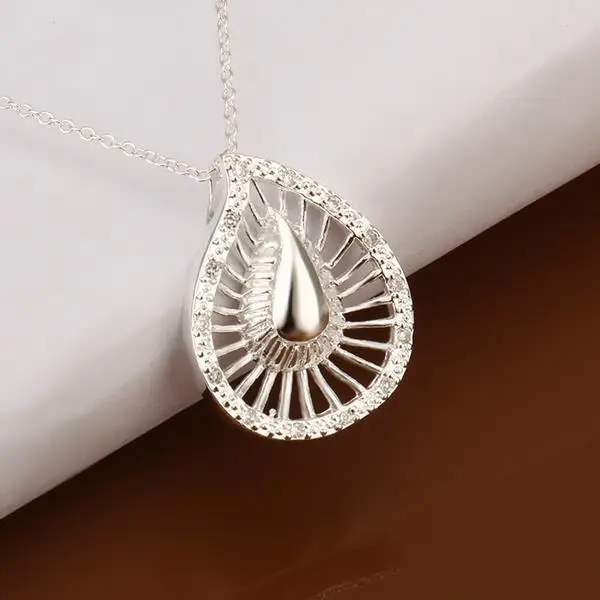 N419 hot brand new fashion popular chain necklace jewelry water drop shape necklace for wowen
N419 hot brand new fashion popular chain necklace jewelry water drop shape necklace for wowen