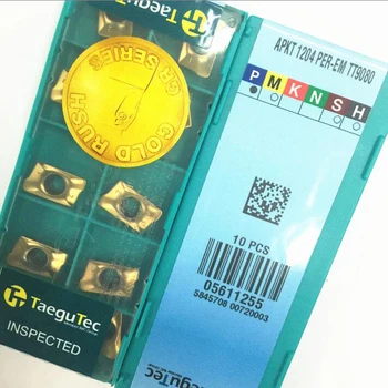 TaeguTec APKT1204PER-EM TT9080 APKT1204 PER APKT 1204 Lathe Cutter Tools Carbide Inserts Turning Tool Holder factory Outlet
TaeguTec APKT1204PER-EM TT9080 APKT1204 PER APKT 1204 Lathe Cutter Tools Carbide Inserts Turning Tool Holder factory Outlet