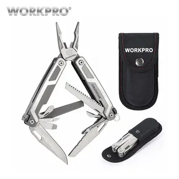 WORKPRO 16 in1 Multifunctional Plier Multi Tools Stainless Steel Plier Outdoor Camping Tool
WORKPRO 16 in1 Multifunctional Plier Multi Tools Stainless Steel Plier Outdoor Camping Tool
