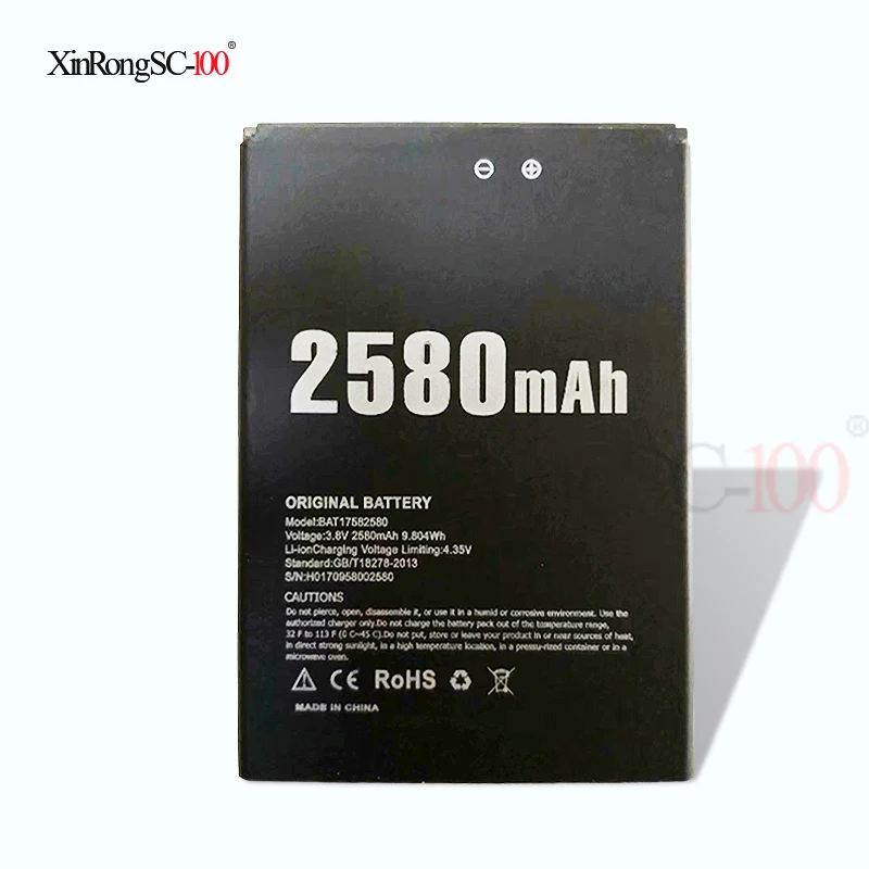 For Doogee X20 Battery 2580mAh Replacement Accessories Accumulators Long Standby Time For 5.0" Doogee X20 Mobile Phone
For Doogee X20 Battery 2580mAh Replacement Accessories Accumulators Long Standby Time For 5.0" Doogee X20 Mobile Phone