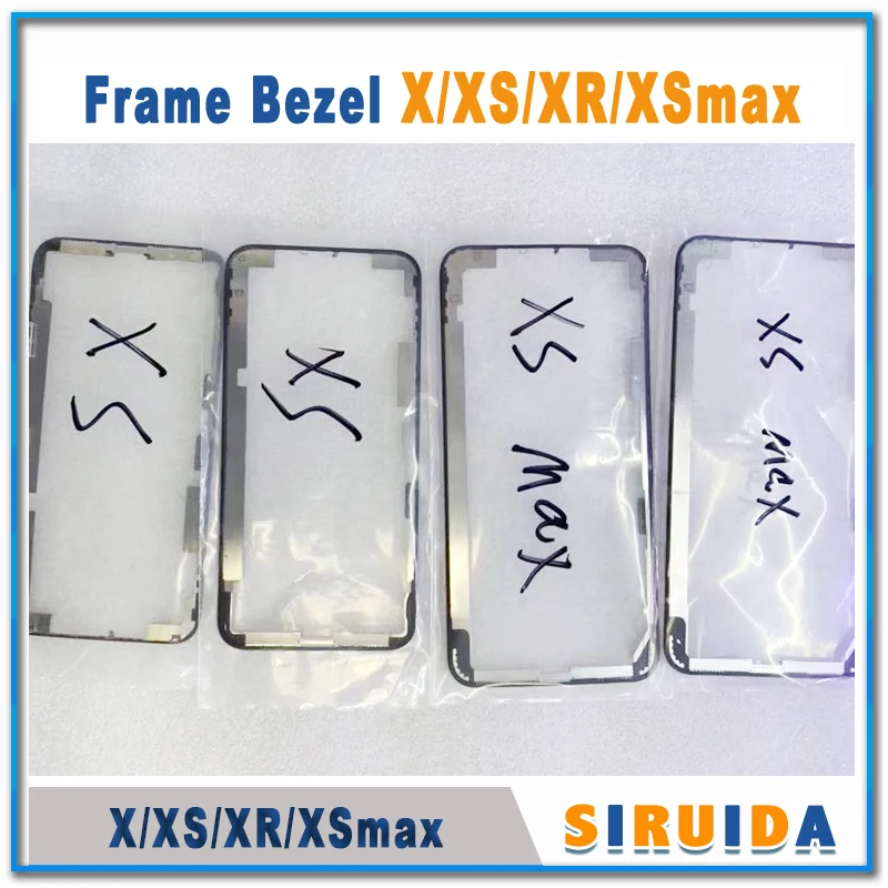 1pcs Best Middle Frame Bezel with Sticker Kits For iPhone Ten X/XR/XS/XS-MAX Screen Touch Broken Lens Replacement Repairing
1pcs Best Middle Frame Bezel with Sticker Kits For iPhone Ten X/XR/XS/XS-MAX Screen Touch Broken Lens Replacement Repairing
