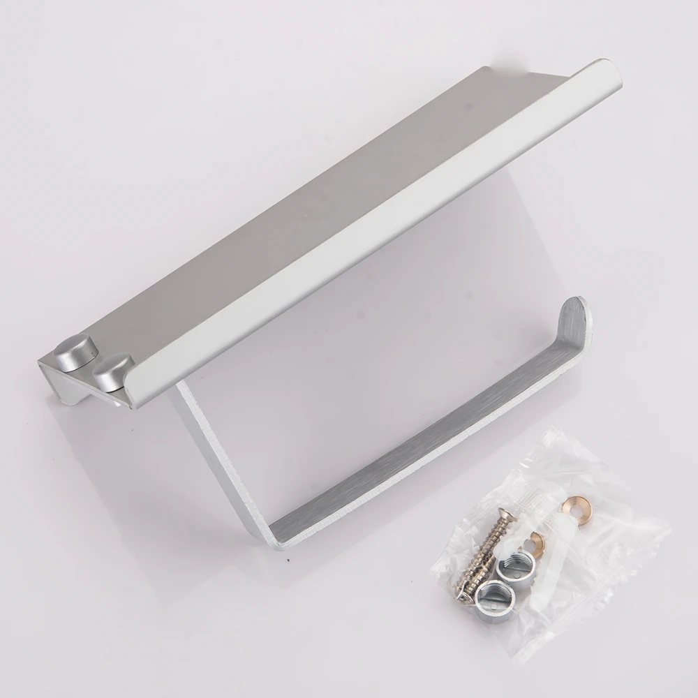 05High Quality Innovative Wall-mounted Shelf Bathroom Shelf Shower Soap Cosmetic Shelves Shampoo Towel Rack Tissue Holder Mci2