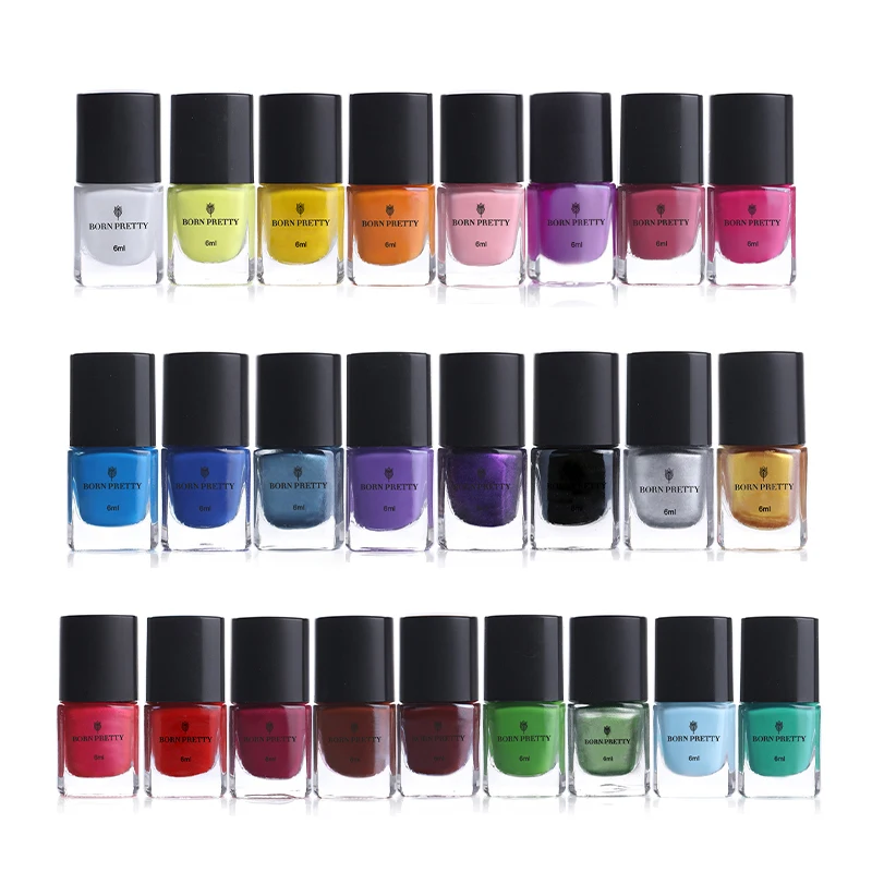 BORN PRETTY 6ml Nail Stamping Polish Varnish Colorful Nail Art Plate Printing Polish Lacquer 25 Colors Available
BORN PRETTY 6ml Nail Stamping Polish Varnish Colorful Nail Art Plate Printing Polish Lacquer 25 Colors Available