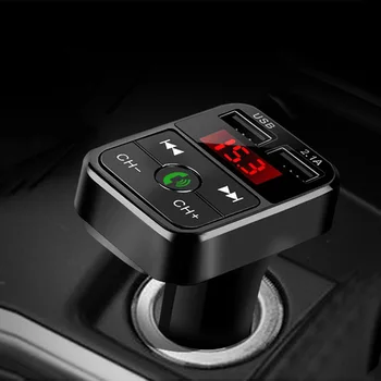 Bluetooth Car FM Transmitter Wireless Radio Adapter USB Charger Mp3 Player for iPhone Samsung F-Best
Bluetooth Car FM Transmitter Wireless Radio Adapter USB Charger Mp3 Player for iPhone Samsung F-Best