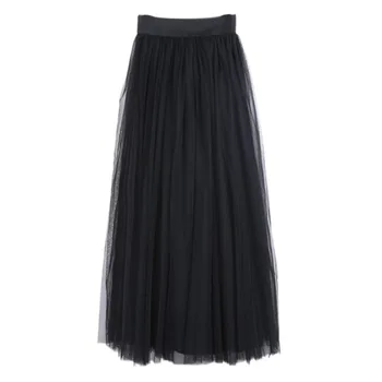 2016 Muslim Maxi Long Skirts 2016 Spring 3 Layers Shirt Mesh Pleated Women Ball Gown Flared Tutu Tulle Skirts
2016 Muslim Maxi Long Skirts 2016 Spring 3 Layers Shirt Mesh Pleated Women Ball Gown Flared Tutu Tulle Skirts