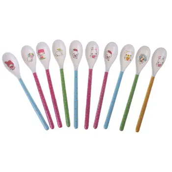 Baby Spoon Non Toxic Food Grade Dishes Cutlery Spoons Long Handle Feeding Newborn Infant Cartoon Safe Accessories
Baby Spoon Non Toxic Food Grade Dishes Cutlery Spoons Long Handle Feeding Newborn Infant Cartoon Safe Accessories