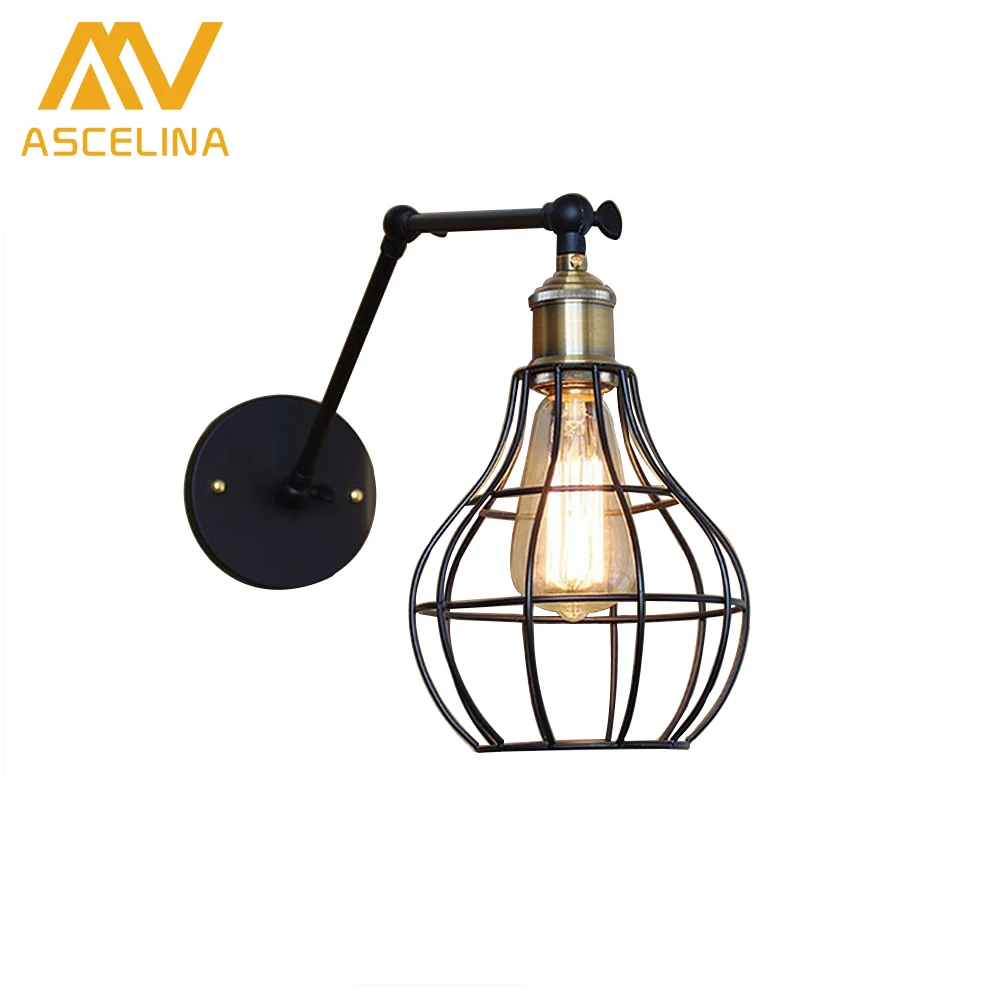 Wall Lamp Vintage wall Light Industrial wall lighting American country Free Shipping Living room dining room bedroom lighting
Wall Lamp Vintage wall Light Industrial wall lighting American country Free Shipping Living room dining room bedroom lighting