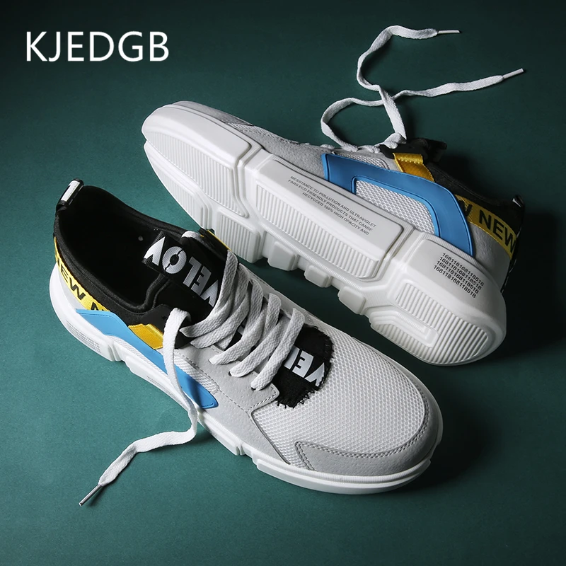 KJEDGB 2019 Comfortable Men's Casual Shoes Light Soft Sneakers Spring Autumn Mesh Tenis Masculino Adulto Fashion Men Shoes
KJEDGB 2019 Comfortable Men's Casual Shoes Light Soft Sneakers Spring Autumn Mesh Tenis Masculino Adulto Fashion Men Shoes