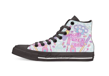 Girl Fighter Design breathable Casual High Top lace-up Canvas shoes sneakers For Drop shipping
Girl Fighter Design breathable Casual High Top lace-up Canvas shoes sneakers For Drop shipping