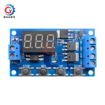 DC 12V 24V Dual MOS LED Digital Time Delay Relay Trigger Cycle Timer Delay Switch Circuit Board Timing Control Module 4 Switch
DC 12V 24V Dual MOS LED Digital Time Delay Relay Trigger Cycle Timer Delay Switch Circuit Board Timing Control Module 4 Switch
