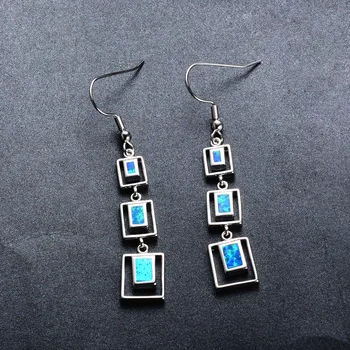 UFOORO earrings sweet new Blue Fire Opal Earrings for Women engagement Cute Earrings Gift girlfriends 2019
UFOORO earrings sweet new Blue Fire Opal Earrings for Women engagement Cute Earrings Gift girlfriends 2019