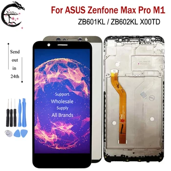LCD With Frame For ASUS Zenfone Max Pro M1 ZB601KL ZB602KL X00TD Full LCD Display Screen Touch Sensor Digitizer Assembly 5.99"
LCD With Frame For ASUS Zenfone Max Pro M1 ZB601KL ZB602KL X00TD Full LCD Display Screen Touch Sensor Digitizer Assembly 5.99"