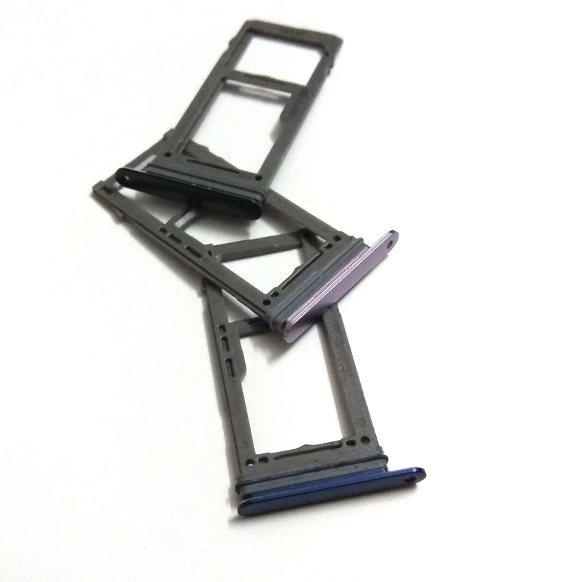 10pcs Single Dual SIM Card Tray For Samsung Galaxy S9 G960 S9 Plus G965 S9+ SIM Card Holder SD Slot Sim Adapter Replacement
10pcs Single Dual SIM Card Tray For Samsung Galaxy S9 G960 S9 Plus G965 S9+ SIM Card Holder SD Slot Sim Adapter Replacement