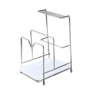 1PCS Kitchen Storage Rack Household Multi-function Lid Drain Chopping Rack Holder
1PCS Kitchen Storage Rack Household Multi-function Lid Drain Chopping Rack Holder