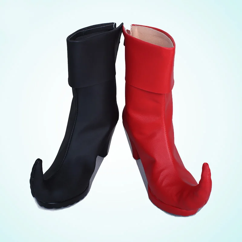 Batman Suicide Squad Harley Quinn Cosplay Costumes Shoes Clown Boots Custom-Made New Free Shipping 
Batman Suicide Squad Harley Quinn Cosplay Costumes Shoes Clown Boots Custom-Made New Free Shipping