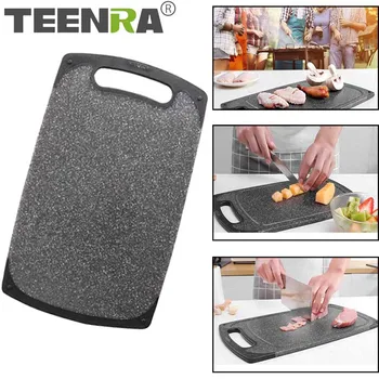 TEENRA Plastic Kitchen Chopping Board Anti-bacterial Cutting Board Chopping Block Imitation Marble Fruit Vegetable Meat Tools
TEENRA Plastic Kitchen Chopping Board Anti-bacterial Cutting Board Chopping Block Imitation Marble Fruit Vegetable Meat Tools