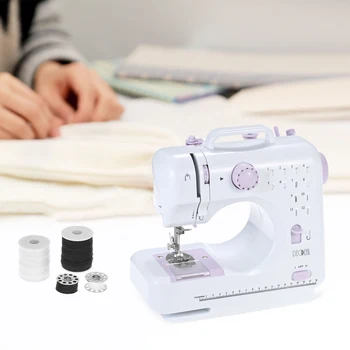 Electric Sewing Machines 12 Stitches 505A Knitting Machine Multifunction Electric Replaceable Presser Foot Mini Sewing Machine
Electric Sewing Machines 12 Stitches 505A Knitting Machine Multifunction Electric Replaceable Presser Foot Mini Sewing Machine