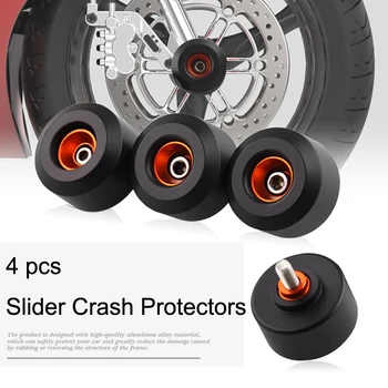 Motorcycle Shell decoration Tire Collision balls4 pcs Front & Rear Fork Wheels Frame Slider Crash Protectors For KTM RC390 Duke
Motorcycle Shell decoration Tire Collision balls4 pcs Front & Rear Fork Wheels Frame Slider Crash Protectors For KTM RC390 Duke