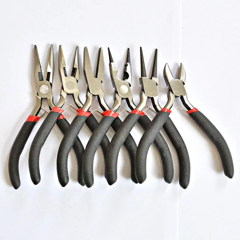 Multi-type black handle anti-slip splicing and fixing Jewelry Pliers Tools & Equipment Kit for DIY Jewellery Accessory Design
Multi-type black handle anti-slip splicing and fixing Jewelry Pliers Tools & Equipment Kit for DIY Jewellery Accessory Design