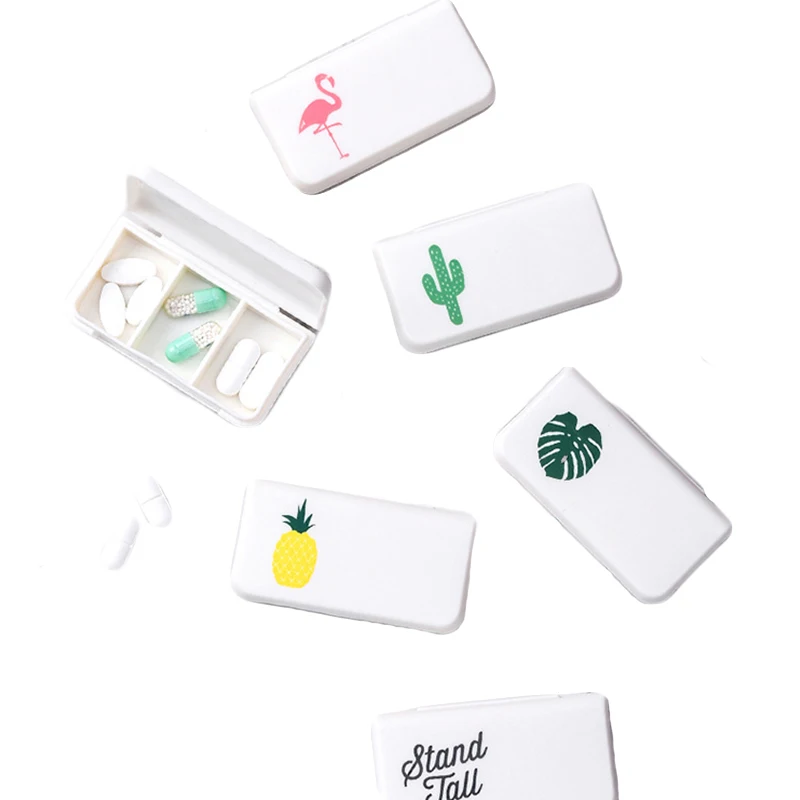 1pcs Portable Mini Pill Case Medicine Boxes 3 Grids Travel Home Medical Drugs Empty Container Home Holder 4 style
1pcs Portable Mini Pill Case Medicine Boxes 3 Grids Travel Home Medical Drugs Empty Container Home Holder 4 style