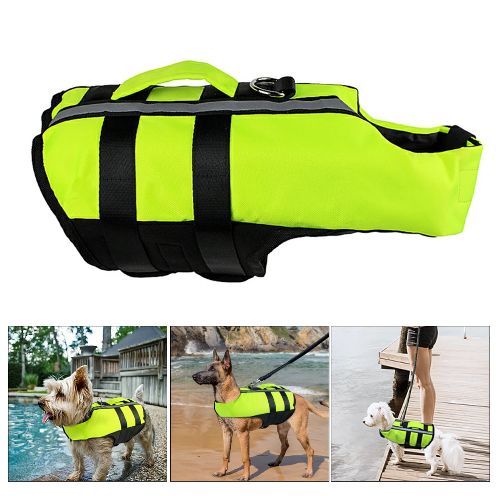 Pet Dog Life Jacket Safety Clothes Life Vest Collar Harness Saver Pet Dog Swimming Preserver lothes Summer Swimwear
Pet Dog Life Jacket Safety Clothes Life Vest Collar Harness Saver Pet Dog Swimming Preserver lothes Summer Swimwear