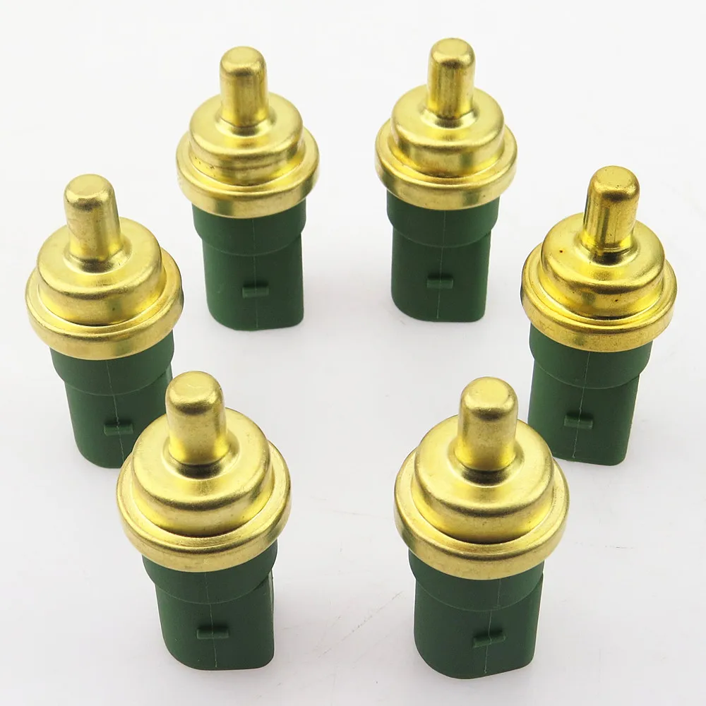 SCJYRXS 6 Pcs Auto Coolant Water Temp Sensor 059919501A 059 919 501A For Beetle Golf MK4 MK5 Passat B5 A3 A4 A6 Seat Leon 
SCJYRXS 6 Pcs Auto Coolant Water Temp Sensor 059919501A 059 919 501A For Beetle Golf MK4 MK5 Passat B5 A3 A4 A6 Seat Leon