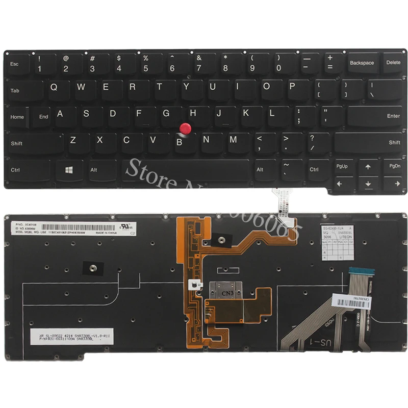NEW Laptop keyboard with backlit for lenovo thinkpad X1C 2014 x1 carbon gen 2 type 20A7 20A8 us
NEW Laptop keyboard with backlit for lenovo thinkpad X1C 2014 x1 carbon gen 2 type 20A7 20A8 us