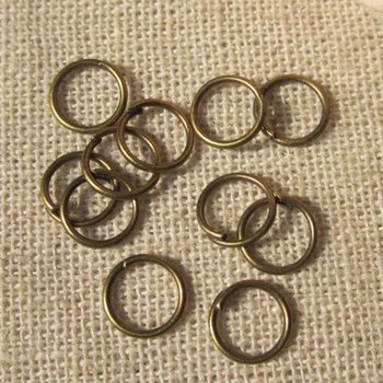 bronze 10-mm jump ring spacer connectors jewelry making connectors beads claps Hooks Agulhas Artesanato metal wire manualidades
bronze 10-mm jump ring spacer connectors jewelry making connectors beads claps Hooks Agulhas Artesanato metal wire manualidades