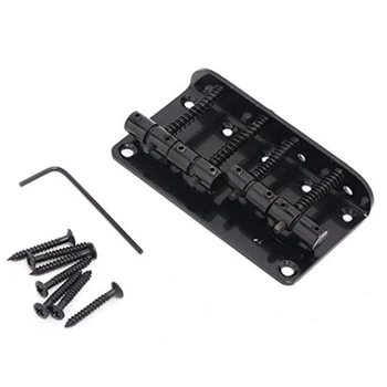 SALES 5x4 String Vintage Style Bass Hardtail Bridge for Precision Jazz Bass Top Load Upgrade,Black
SALES 5x4 String Vintage Style Bass Hardtail Bridge for Precision Jazz Bass Top Load Upgrade,Black